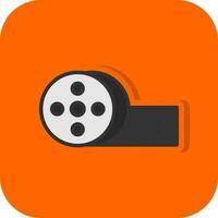 Film roll Vector Icon Design