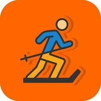 Ski Vector Icon Design