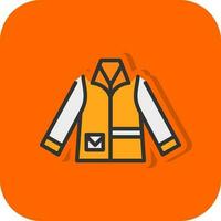 Protective clothing Vector Icon Design