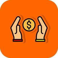 Saving Vector Icon Design