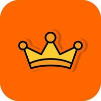 Crown Vector Icon Design