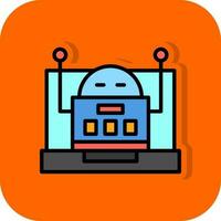 Robot Vector Icon Design