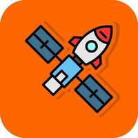 Space station Vector Icon Design