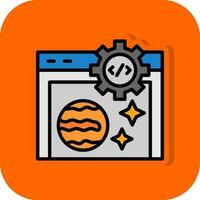 Coding Vector Icon Design
