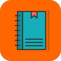 Notebook Vector Icon Design