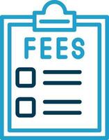 Fees Vector Icon Design