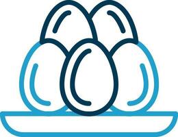 Eggs Vector Icon Design