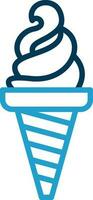 Ice cream Vector Icon Design