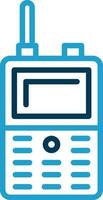 Walkie talkie Vector Icon Design