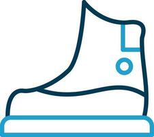 Snow boot Vector Icon Design
