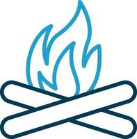 Bonfire Vector Icon Design