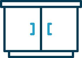 Cabinet Vector Icon Design