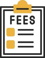 Fees Vector Icon Design