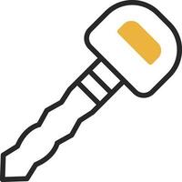 Car key Vector Icon Design