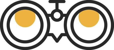 Binocular Vector Icon Design