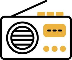 Radio Vector Icon Design