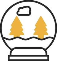 Snowball Vector Icon Design