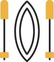 Slalom Vector Icon Design