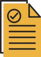 Document Vector Icon Design