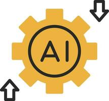 Processing Vector Icon Design