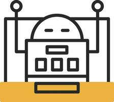 Robot Vector Icon Design