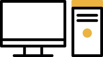 Computer Vector Icon Design