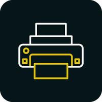 Printer Vector Icon Design