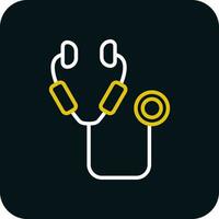 Stethoscope Vector Icon Design