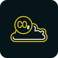 Carbon dioxide Vector Icon Design