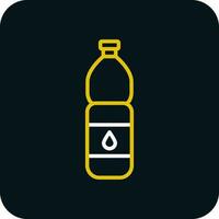 Plastic bottles Vector Icon Design