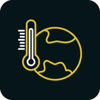 Global warming Vector Icon Design