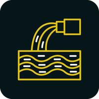 Waste water Vector Icon Design