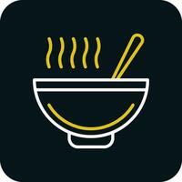 Soup Vector Icon Design