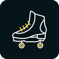 Skates Vector Icon Design