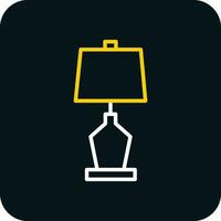 Lamp Vector Icon Design