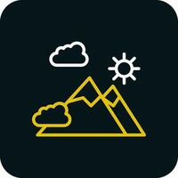 Avalanche Vector Icon Design