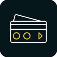 Debit card Vector Icon Design