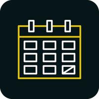 diseño de icono de vector de calendario