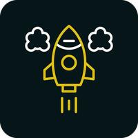 Rocket Vector Icon Design