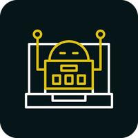 Robot Vector Icon Design