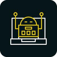 Robot Vector Icon Design