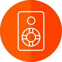Audio system Vector Icon Design