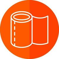 Paper roll Vector Icon Design