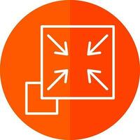 Resizing Vector Icon Design