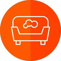 Pet bed Vector Icon Design