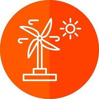 Wind energy Vector Icon Design