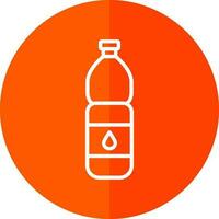 Plastic bottles Vector Icon Design