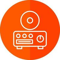 CD player Vector Icon Design