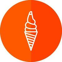 diseño de icono de vector de helado