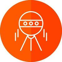 Sputnik Vector Icon Design